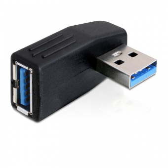 Adaptor USB 3.0 tata - mama la 90 de grade