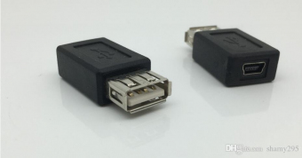 Adaptor USB mama -> mini USB mama
