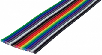 Cablu panglica 16 fire,multicolor