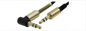 Cablu Jack 3,5 mm tata - Jack 3,5 mm tata 90 Grade TIP3 1M