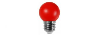 BEC E27 0,5W SFERIC ROSU