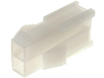 Conector 2 Pini Tata Alb