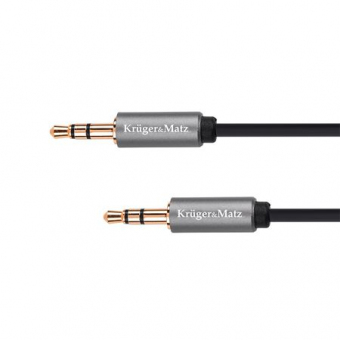 Cablu Jack 3,5 mm tata - Jack 3,5 mm tata KRUGER&MATZ 3M