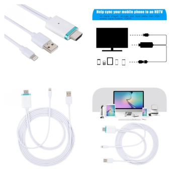 Convertor KIT Cablu MHL iPhone HDTV Video