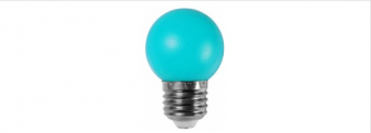 BEC E27 0,5W SFERIC ALBASTRU