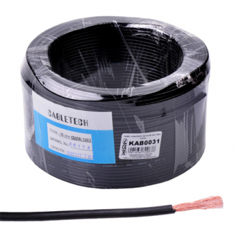 CABLU COAXIAL RG174 50 OHM NEGRU