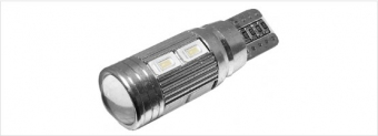 BEC AUTO LED 12V T10 ALB RECE TIP4