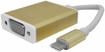 Adaptor USB Type-C- VGA mama - 10cm