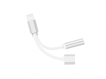 Adaptor Iphone7 2in1- incarcare si audio