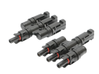 Set 2 conectori triplu tip MC4 pentru cablu solar