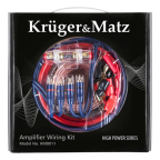 KIT CABLURI MONTAJ SUBWOOFER AUTO KRUGER&MATZ 2