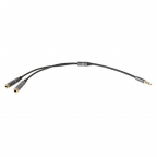CABLU JACK 3.5MM TATA - 2xJACK 3.5MM MAMA TIP1 30CM