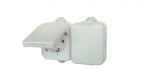 Priza Dubla PT cu Capac 16A, IP 44