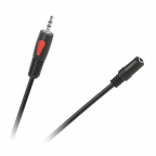 Cablu prelungitor audio stereo Jack 3.5mm ECO-LINE 1,8M