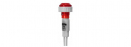 Bec martor, pe fir, 220V, 35x14 mm, rosu