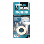 Banda dublu adeziva alba 1.5 m x 19 mm, Bison
